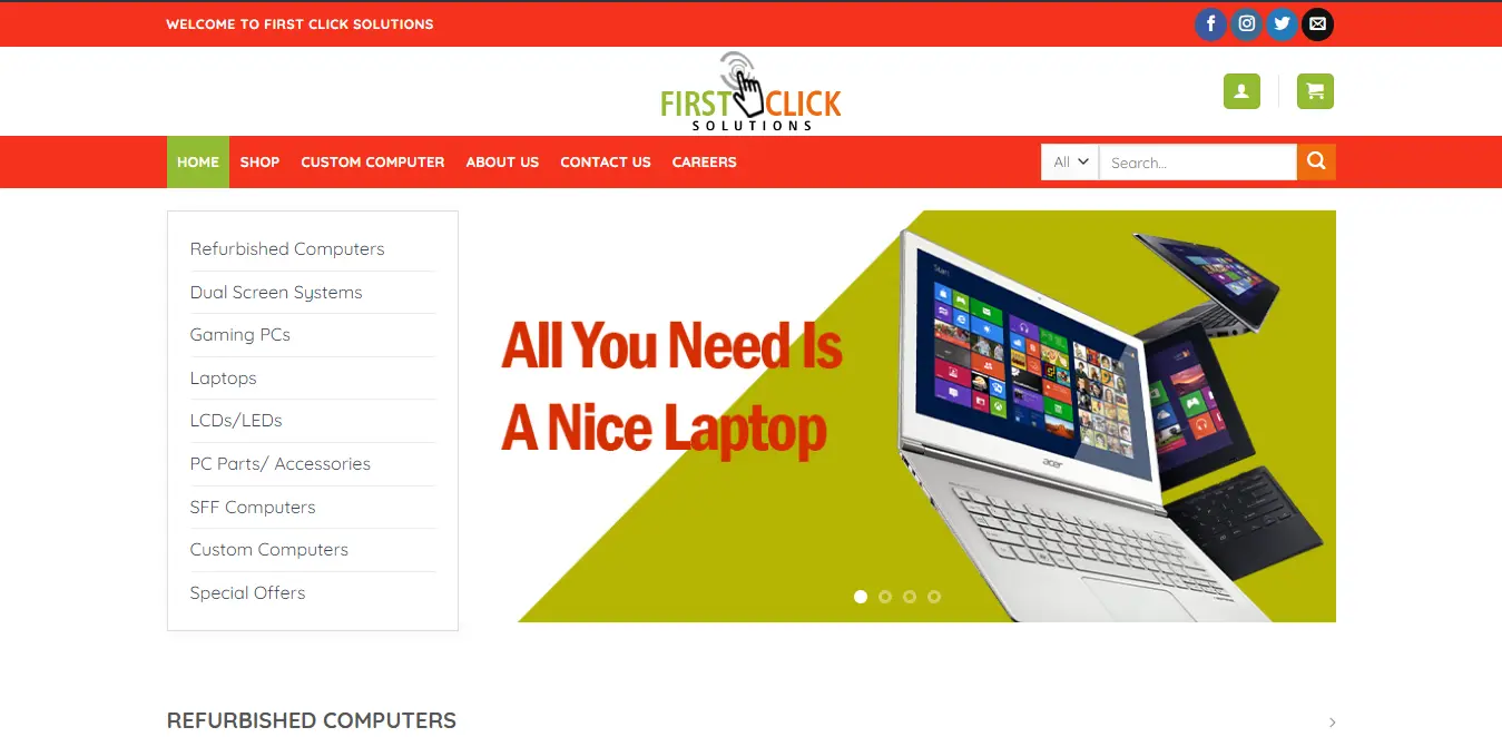 First Click Solutions first-click-solutions-site by Technic Mentors